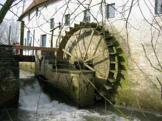 Tommenmolen Grimbergen waterrad